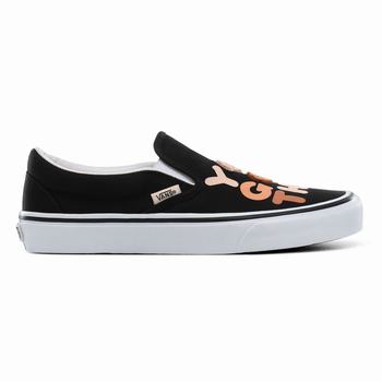 Női Vans Breast Cancer Awareness Classic Slip-on Cipő VA6729458 Fehér